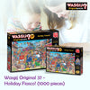 Wasgij Original 37: Holiday Fiasco Puzzle | 1000 Pieces | Challenge Your Imagination | Eco-Friendly Recycled Cardboard | Unique Twist on Jigsaw Puzzles | 68 x 49 cm
