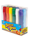 12 Classic Colours Paintastic Brushes | Jumbo Tip Washable Brushes | No Mess Painting | Refillable | 12 Vibrant Colours | Easy Squeeze & Paint | 3+ Years | Dimensions: 24x2x20 CM