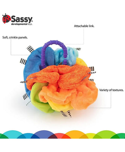 Sassy Crinkle Ball, 3M+