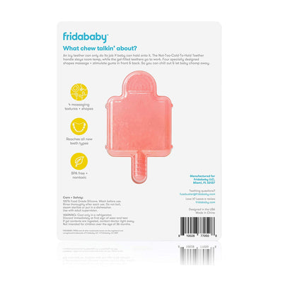 Fridababy Not-Too-Cold-to-Hold Teether BPA-Free Silicone Teether Toy for Babies