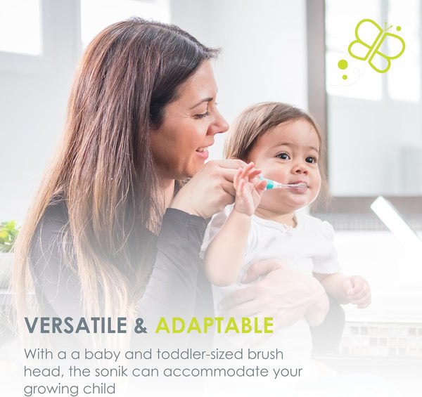 BBLUV Sönik - 2 Stage Sonic Toothbrush for Baby and Toddler