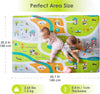 Mülti Reversible Playmat (MILES) – Safe, Comfortable & Durable Playmat for Babies and Toddlers | Shock-Absorbent, Water-Resistant & Easy to Clean | Flexible, BPA-Free, Travel-Friendly Design