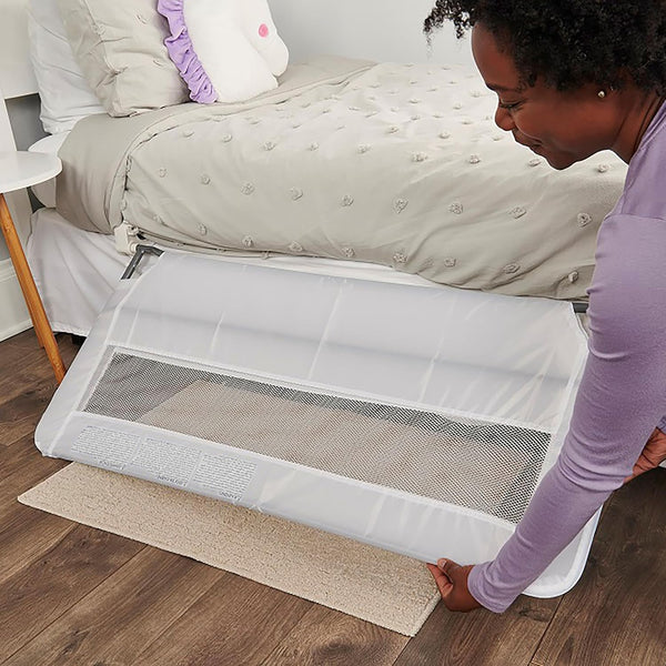 Regalo Swing Down Bed Rail Guard – Extra Long, Secure & Foldable Toddler Safety Barrier – Fits Twin, Full & Queen Beds – Easy Install & Sturdy Design