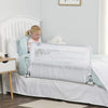 Regalo HideAway Extra Long Bed Rail – Swing Down Safety Guard, Invisible Storage, Sturdy Metal Frame, Breathable Mesh, No-Tool Setup, Fits Twin to Queen Beds