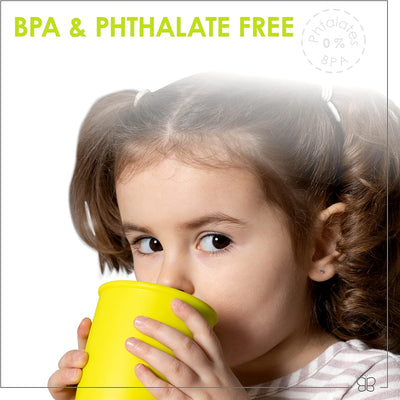 bblüv – Küp - 4-in-1 Durable Spill-Proof Transition Sippy Cup for Toddlers and Children - Food-Grade Silicone Baby Cup, 240 ml, Lime