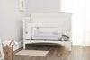 Regalo Swing Down Convertible Crib Rail – Toddler Bed Safety Guard, Easy Swing-Down Feature, Sturdy Metal Frame, Breathable Mesh, No-Tool Setup, Fits Most Cribs