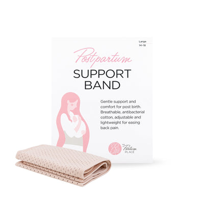 Partum Panties Postpartum Recovery Support Band – Large Size– Nude – Adjustable Light Compression for Abdominal & Pelvic Support (Copy)