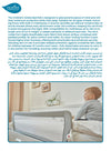 Nuvita Safety Bed Rail | Foldable | Special Locking Function | Net Fabric | Extra Safety | 150 x 48.5 cm | For Children 18 Months+ | Lightweight & Portable