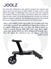Aer² Footboard with Seat | Toddler Ride Board | Easy Attachment | Comfortable Walking Space | Flip-up Footboard for Toddler | Convenient Storage | 10 x 32 x 45 CM  Step 2: Arabic Translation - black