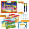 Kids Write and Wipe Interactive Stories Activity Mats | 6 Illustrated Tales with Morals | Educational Reusable Reading Learning Toy for Preschool | 3-6 Years
