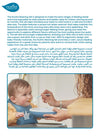 Weaning Set 6m+ | Plate with Hot Water Reservoir | Silicone Spoon & Cup | Non-Slip Bottom & Anti-Splash Edges | Ideal for Baby's First Meals | BPA Free | blue