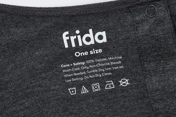 Frida Mom Delivery and Nursing Gown - Easy-Snap, Tagless, Skin-to-Skin Access and Full Coverage in The Back