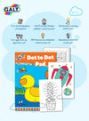 Dot to Dot Activity Pad for Kids | 48 Fun Picture Challenges to Complete & Color | Educational Art Craft Book | 30.48 x 20.32 x 0.50 cm