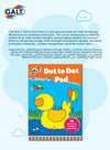Dot to Dot Activity Pad for Kids | 48 Fun Picture Challenges to Complete & Color | Educational Art Craft Book | 30.48 x 20.32 x 0.50 cm