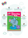 First Colouring Pad for Kids | 40 Fun Pictures | Creative Play | 3 Years & Up | 20.32 x 15.24 cm | Engaging Activity for Toddlers and Preschoolers