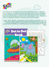 Dot to Dot Activity Pad | 48 Fun Pages for Kids | Ages 5+ | Enhances Hand-Eye Coordination | Perfect for Travel & Waiting Time | 30.48 x 20.32 x 0.50 CM