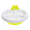 bblüv - Platö - Warming Plate - 3 Compartment Non-Toxic, BPA Free with Suction Base for Baby Toddler - Lime