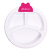 bblüv - Platö - Warming Plate - 3 Compartment Non-Toxic, BPA Free with Suction Base for Baby Toddler - Pink