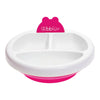 bblüv - Platö - Warming Plate - 3 Compartment Non-Toxic, BPA Free with Suction Base for Baby Toddler - Pink