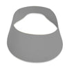 BBLUV Käp Silicone Shampoo Repellent Cap – Grey | Adjustable, Soft & Waterproof Bath Visor for Babies & Toddlers | No More Tears, Protects Eyes & Ears