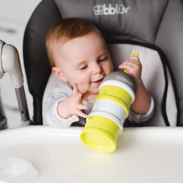 bblüv - Döse - Formula & Food Multipurpose Stackable Container - Lime