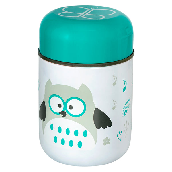 bblüv - Foöd - Insulated container with spoon and bowl - Aqua