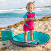 Bblüv SPLÄSH – UV-Protected Pop-Up Baby Beach Tent with Built-in Mini Pool | Portable Sun Shelter for Safe Outdoor Fun | Easy Setup & Travel-Friendly