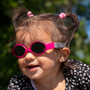 bblüv SÖLAR MINI Baby Sunglasses (Lime) – Polarized, UV Protection, Flexible & Adjustable Strap – Durable, Safe & Comfortable Shades for Infants & Newborns