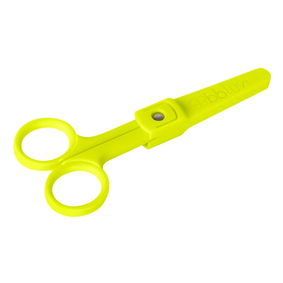 bblüv Küt Baby Food Scissors – Safe Ceramic Blades, Precision Cutting, BPA-Free, Travel-Friendly with Protective Cover – Ideal for Infant & Toddler Meals