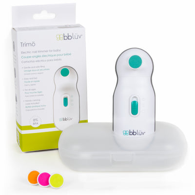 bblüv - Trimö - Baby Nail Trimmer Electric - Baby Nail File for Newborn and Toddler