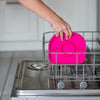 bblüv - Yümi – Anti-Spill Plate & Spoon Set - BPA-Free, Suction Bottom - Pink