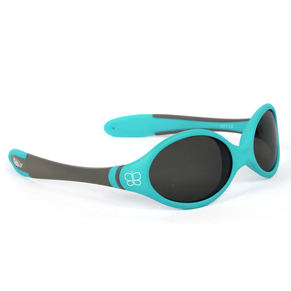 bblüv SÖLAR Kids’ Polarized Sunglasses (Aqua) – UV Protection, Flexible, Reversible & Ultra-Durable Shades for Babies & Toddlers – Safe, Stylish & Comfortable Fit