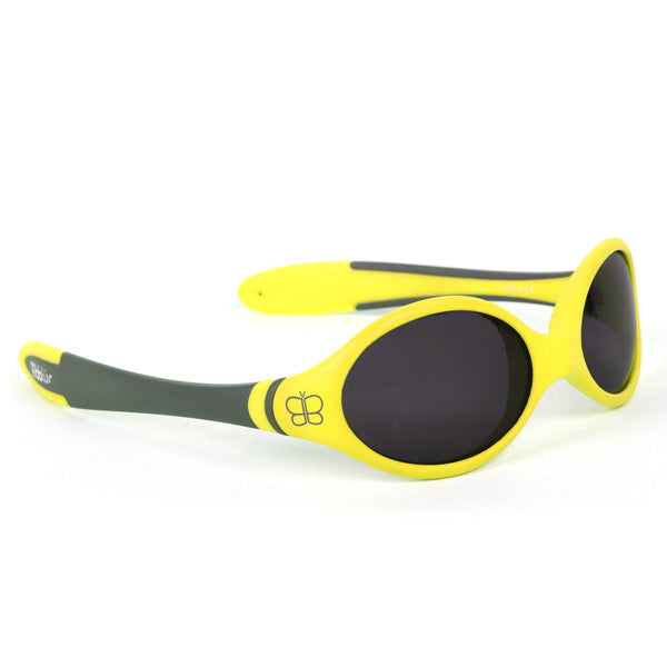bblüv SÖLAR Kids’ Polarized Sunglasses (Lime) – UV Protection, Flexible, Reversible & Ultra-Durable Shades for Babies & Toddlers – Safe, Stylish & Comfortable Fit