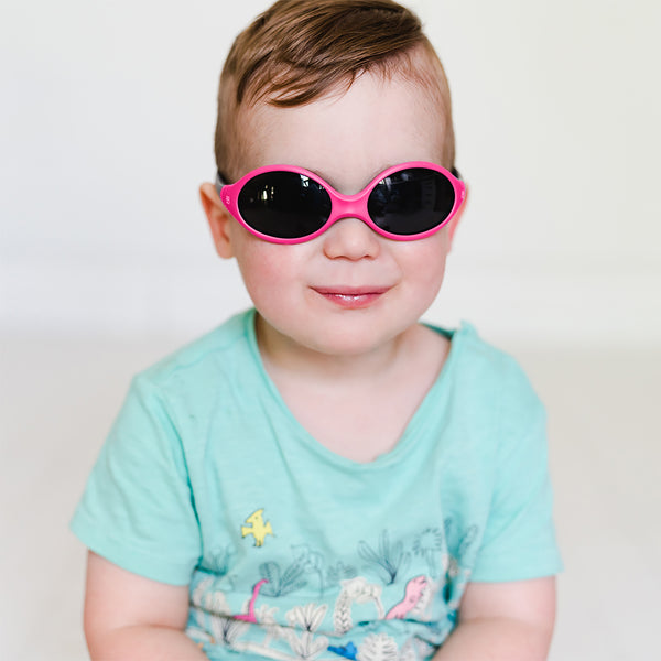 bblüv SÖLAR Kids’ Polarized Sunglasses (Pink) – UV Protection, Flexible, Reversible & Ultra-Durable Shades for Babies & Toddlers – Safe, Stylish & Comfortable Fit