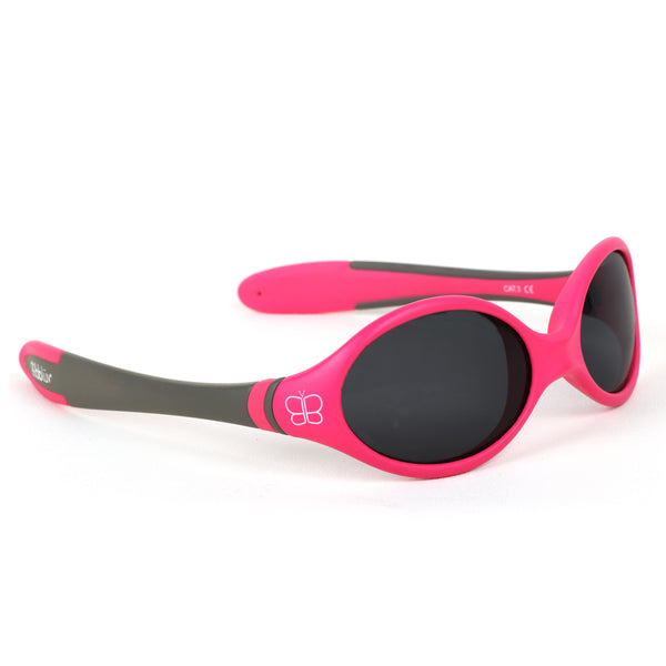 bblüv SÖLAR Kids’ Polarized Sunglasses (Pink) – UV Protection, Flexible, Reversible & Ultra-Durable Shades for Babies & Toddlers – Safe, Stylish & Comfortable Fit