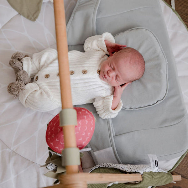 bblüv Ergö Complete Ergonomic Cushion Set – Adjustable Baby Support for Tummy Time, Play & Relaxation – Soft, Breathable & Portable Comfort for Newborns