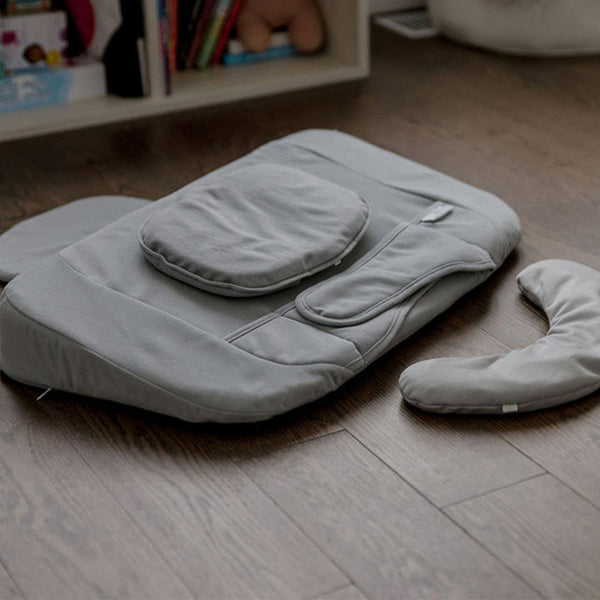 bblüv Ergö Complete Ergonomic Cushion Set – Adjustable Baby Support for Tummy Time, Play & Relaxation – Soft, Breathable & Portable Comfort for Newborns