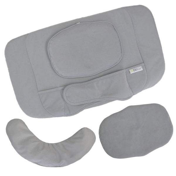 bblüv Ergö Complete Ergonomic Cushion Set – Adjustable Baby Support for Tummy Time, Play & Relaxation – Soft, Breathable & Portable Comfort for Newborns