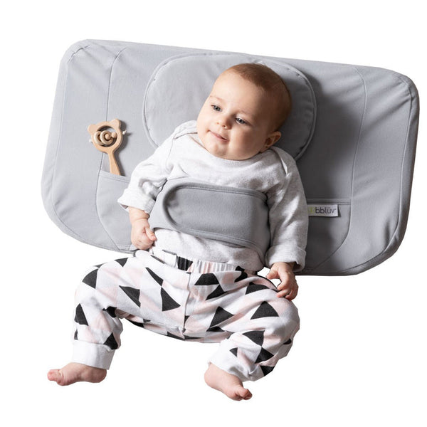 bblüv Ergö Complete Ergonomic Cushion Set – Adjustable Baby Support for Tummy Time, Play & Relaxation – Soft, Breathable & Portable Comfort for Newborns