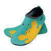 bblüv SHOOZ - L Size Water Shoes for Toddlers – Non-Slip, Quick-Dry Aqua Socks for Beach & Pool – Lightweight, Flexible, and Comfortable Swim Shoes (Aqua color)