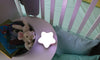 BBluv Stär Portable Music Box & Night Light for Babies | Lullabies, Soft LED Lights & Adjustable Volume | Compact, Rechargeable & Travel-Friendly Sleep Aid for Bedtime Anywhere