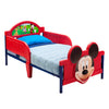 Mickey Mouse 3D Toddler Bed | Red | Fits Crib Mattress | Guardrails for Safety | Kid-Sized | Perfect for Ages 2+ | JPMA Certified | 146 x 72 x 67 CM