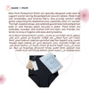Postpartum Briefs | Reversible | Soft & Supportive | Holds Warm & Cool Insert | Breathable & Comfortable | Designed for C-Section & Perineal Relief | Machine Washable - Medium Size