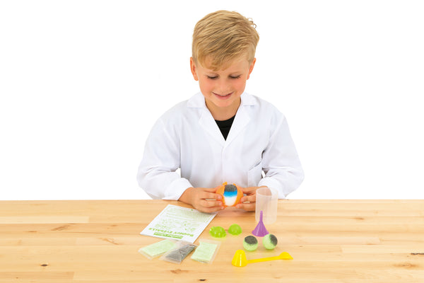 Horrible Science Bouncy Eyeballs Kit – Create Your Own Spooky, Bouncing Eyeballs – Fun & Educational Science Experiment for Kids – STEM Toy Gift