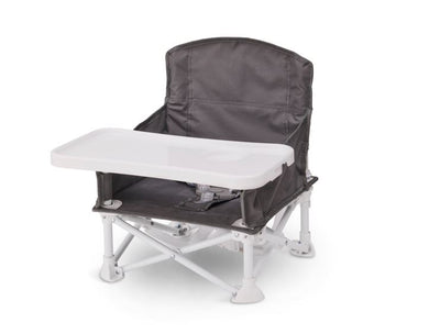 Portable Baby Booster Seat with Tray – Lightweight, Foldable & Travel-Ready High Chair for Indoor & Outdoor Use – Safe, Sturdy & Easy to Clean