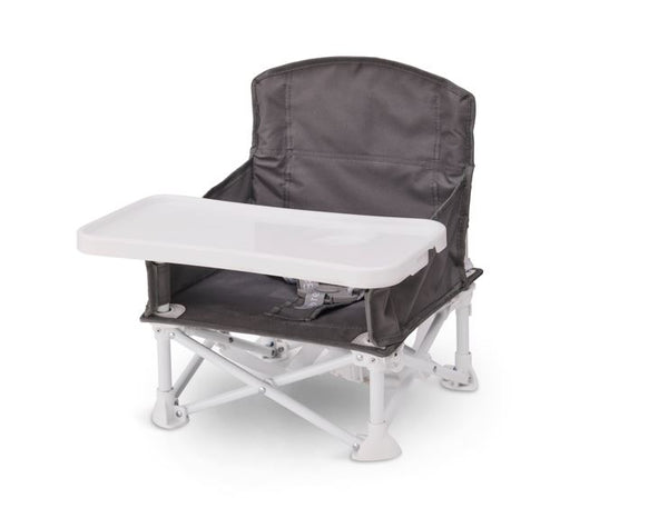 Portable Baby Booster Seat with Tray – Lightweight, Foldable & Travel-Ready High Chair for Indoor & Outdoor Use – Safe, Sturdy & Easy to Clean