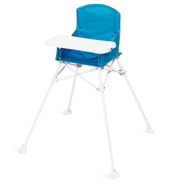 Portable Baby High Chair – Foldable Travel Booster Seat with Tray – Lightweight, Compact & Easy to Clean – Indoor & Outdoor Dining for Babies & Toddlers