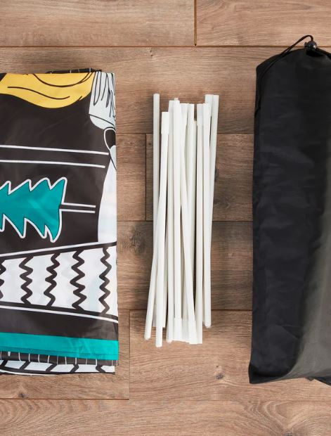 Woodland -Themed Kids Playhouse Tent – Indoor & Outdoor Fun | Easy Setup, Durable Fabric, Creative Camping Design | Perfect for Imaginative Playtime