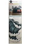 Great Wave Peel and Stick Wall Decals | 5 Decals | Removable Repositionable Stickers | Easy Damage-Free Wall Art for Kids Bedroom Nursery Playroom