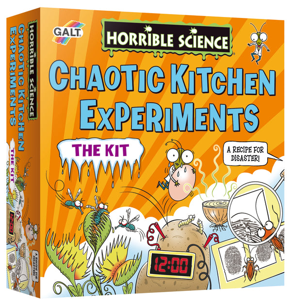 Chaotic Kitchen Experiments Kit – Fun & Messy Science for Kids | Hands-On STEM Learning & Discovery Set